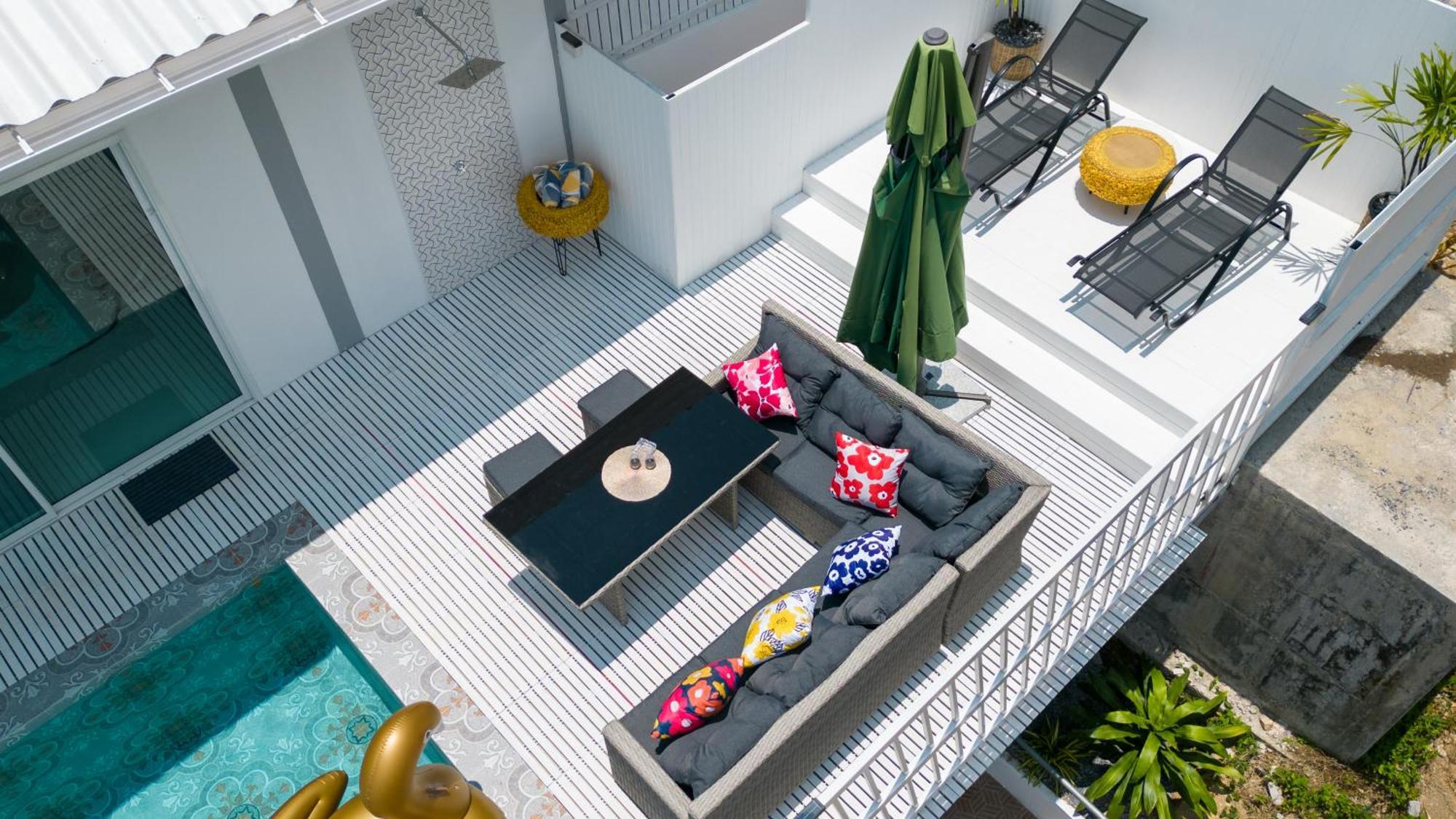 Mona Seaview Pool Villa Beach Front Aoyon Beach Ban Makham المظهر الخارجي الصورة