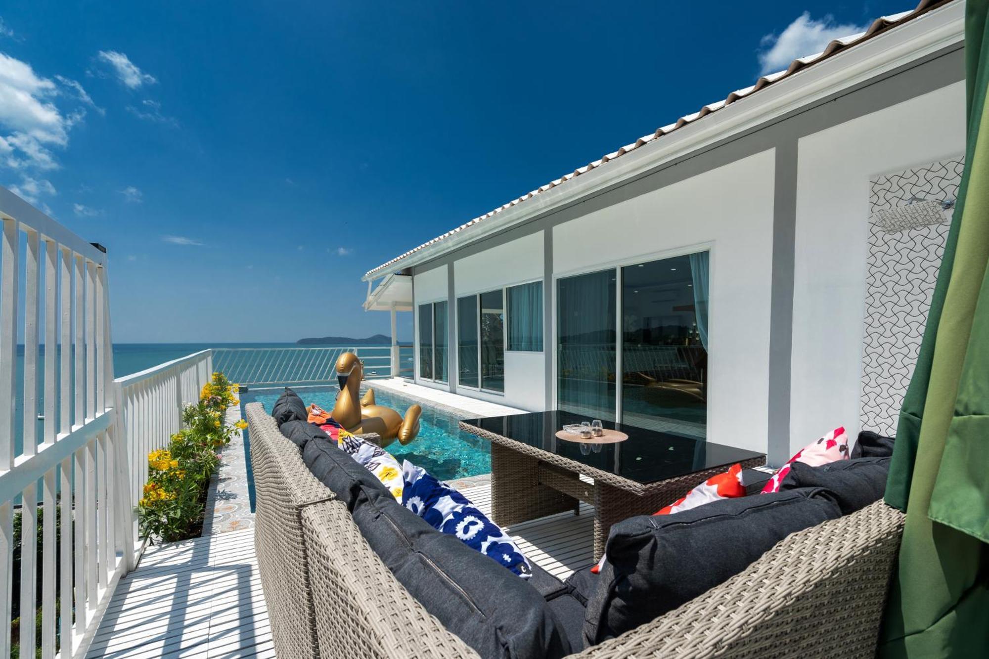 Mona Seaview Pool Villa Beach Front Aoyon Beach Ban Makham المظهر الخارجي الصورة