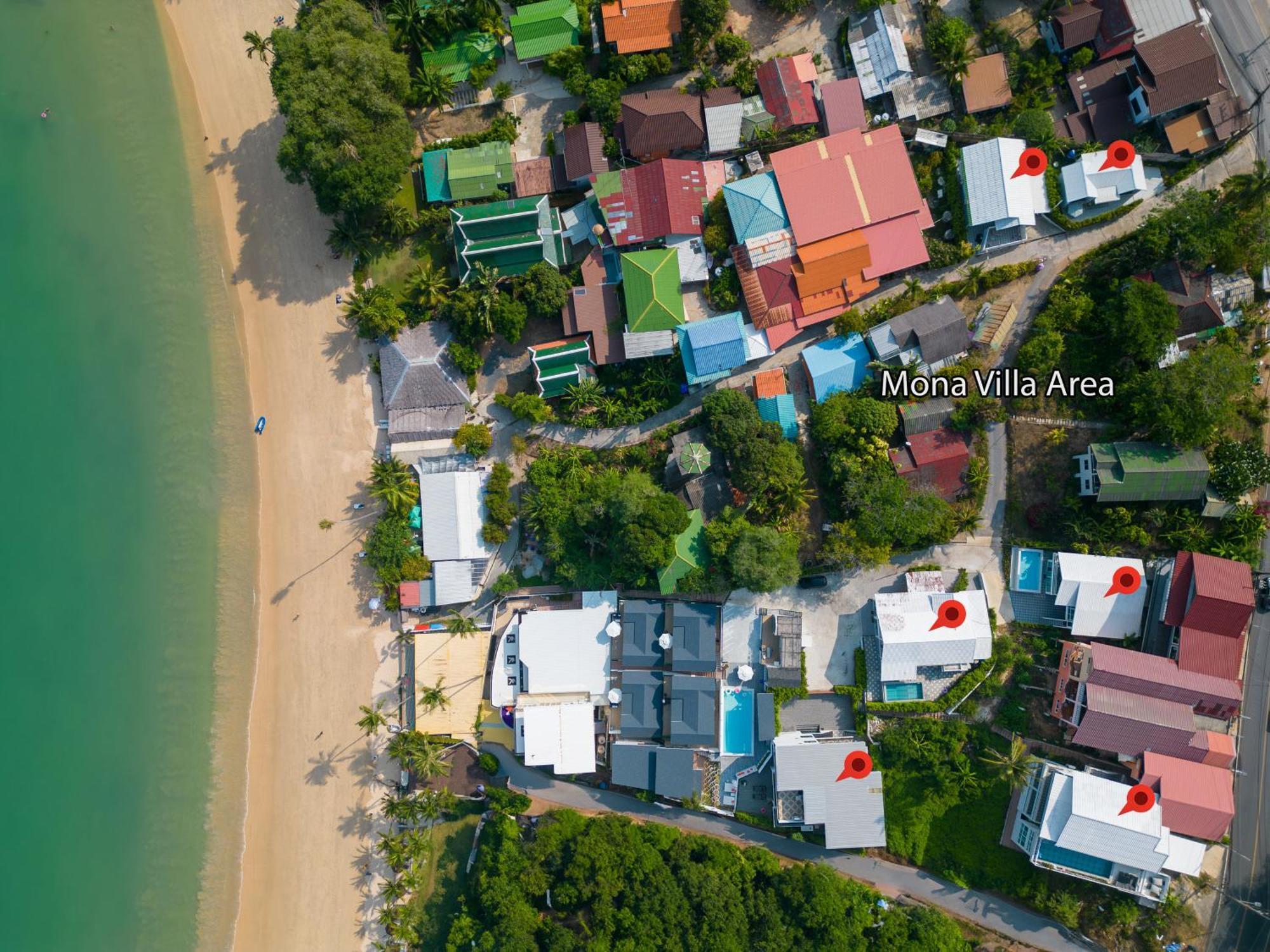 Mona Seaview Pool Villa Beach Front Aoyon Beach Ban Makham المظهر الخارجي الصورة