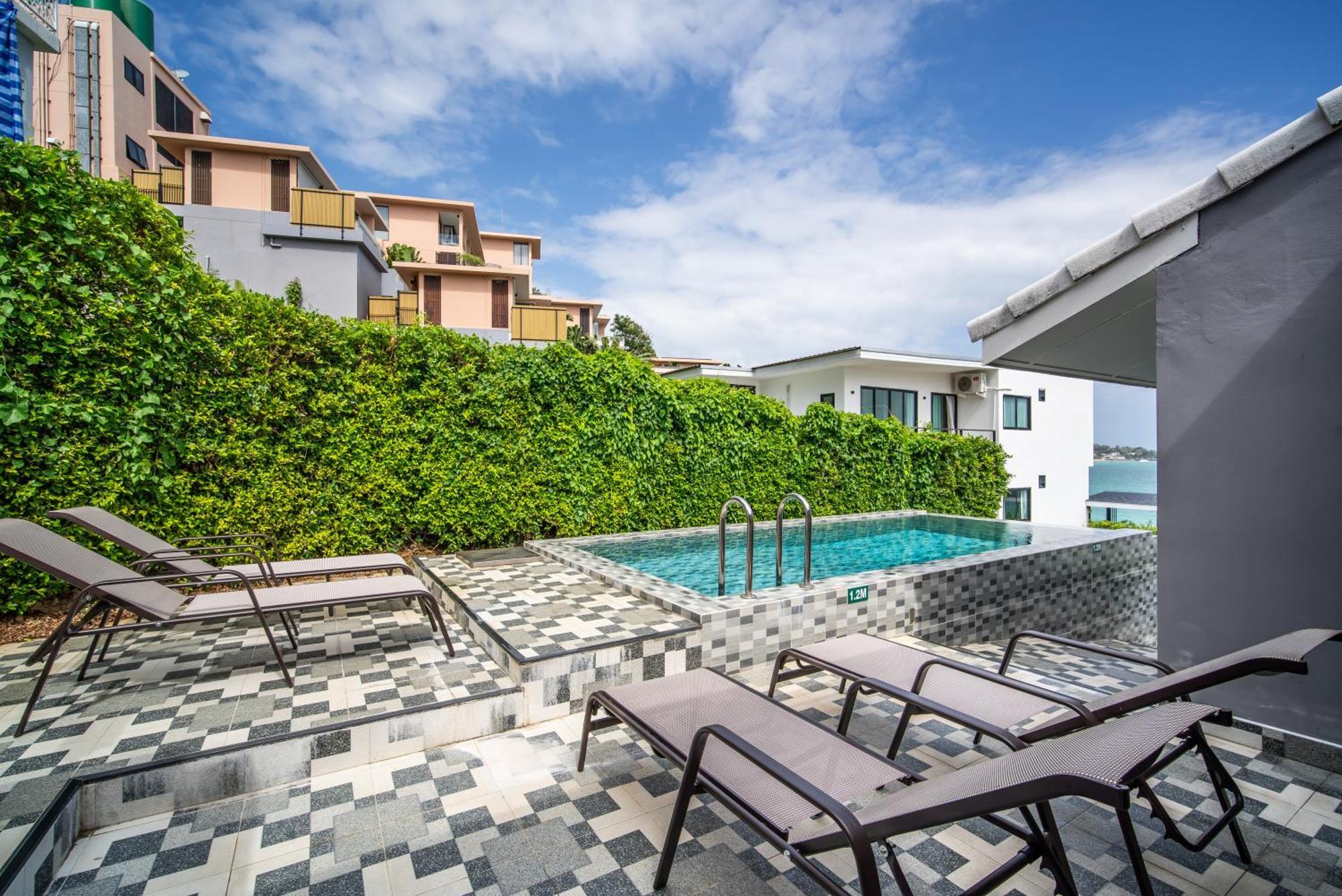 Mona Seaview Pool Villa Beach Front Aoyon Beach Ban Makham الغرفة الصورة