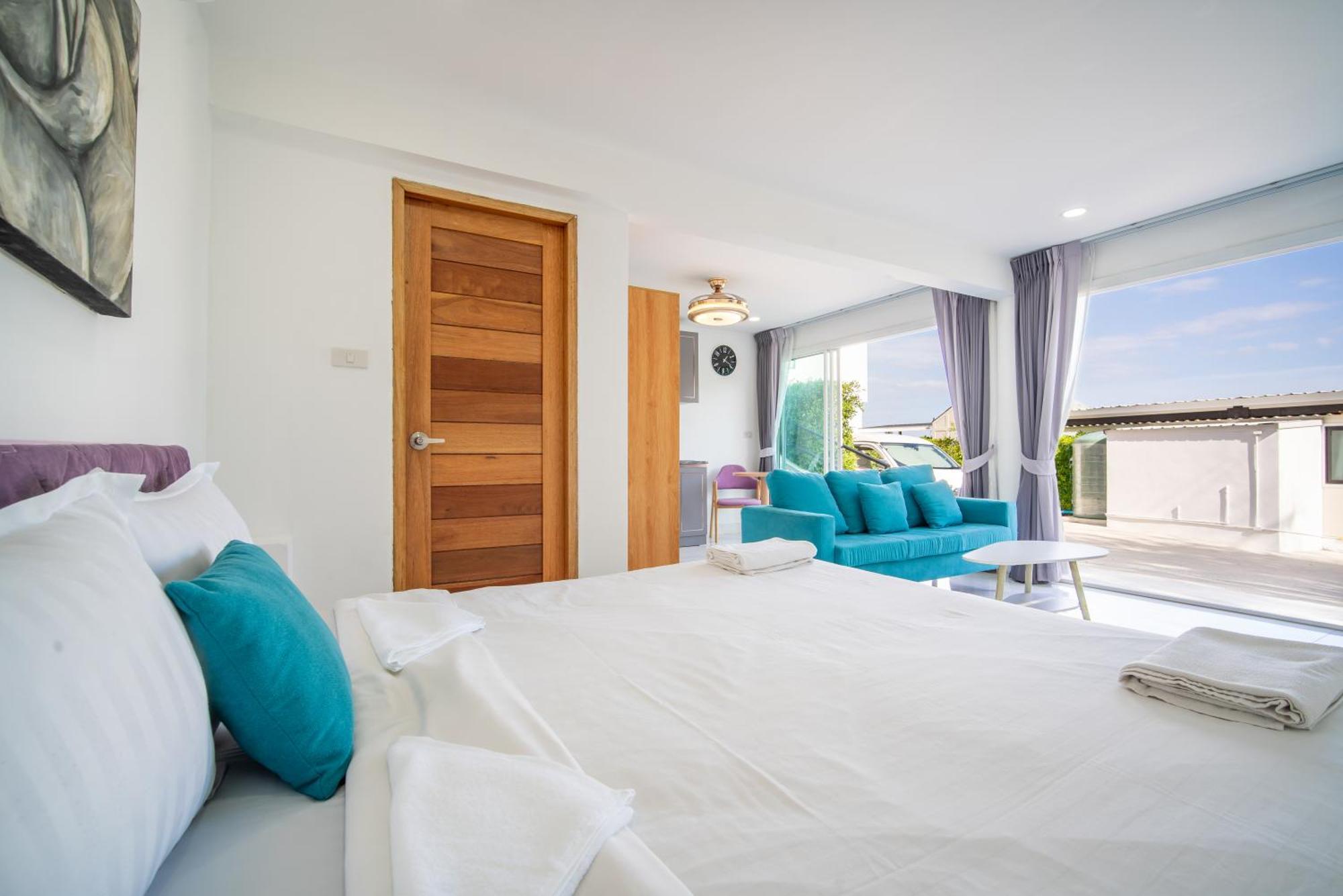 Mona Seaview Pool Villa Beach Front Aoyon Beach Ban Makham الغرفة الصورة