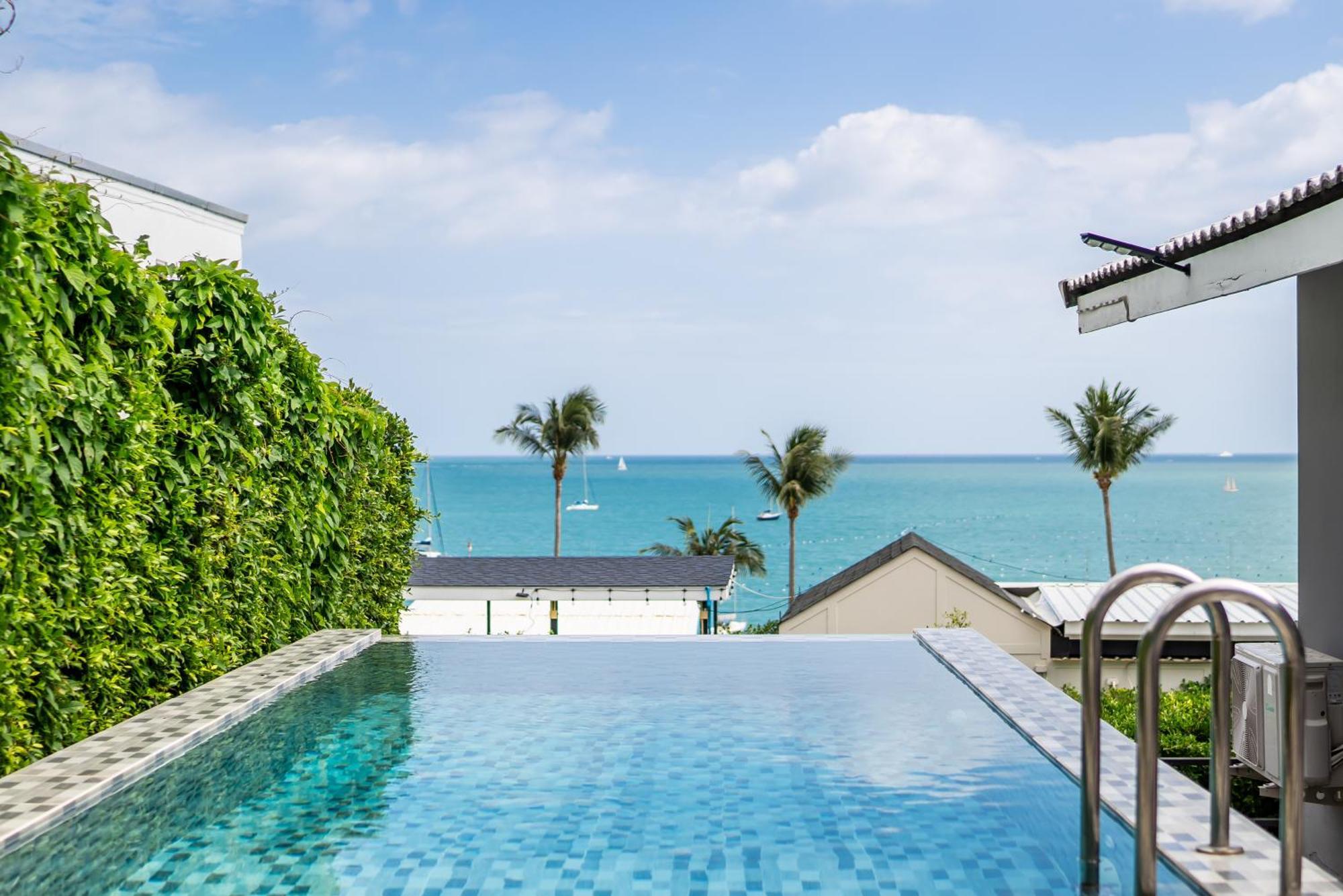 Mona Seaview Pool Villa Beach Front Aoyon Beach Ban Makham الغرفة الصورة