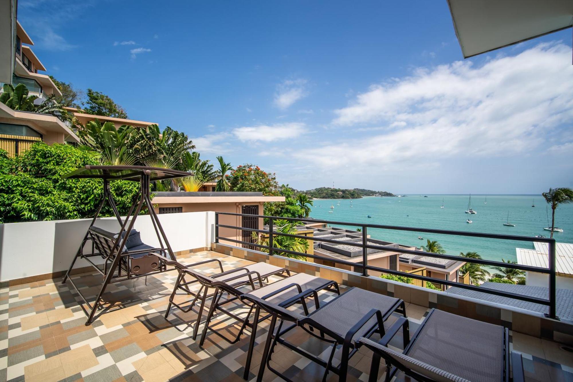 Mona Seaview Pool Villa Beach Front Aoyon Beach Ban Makham الغرفة الصورة