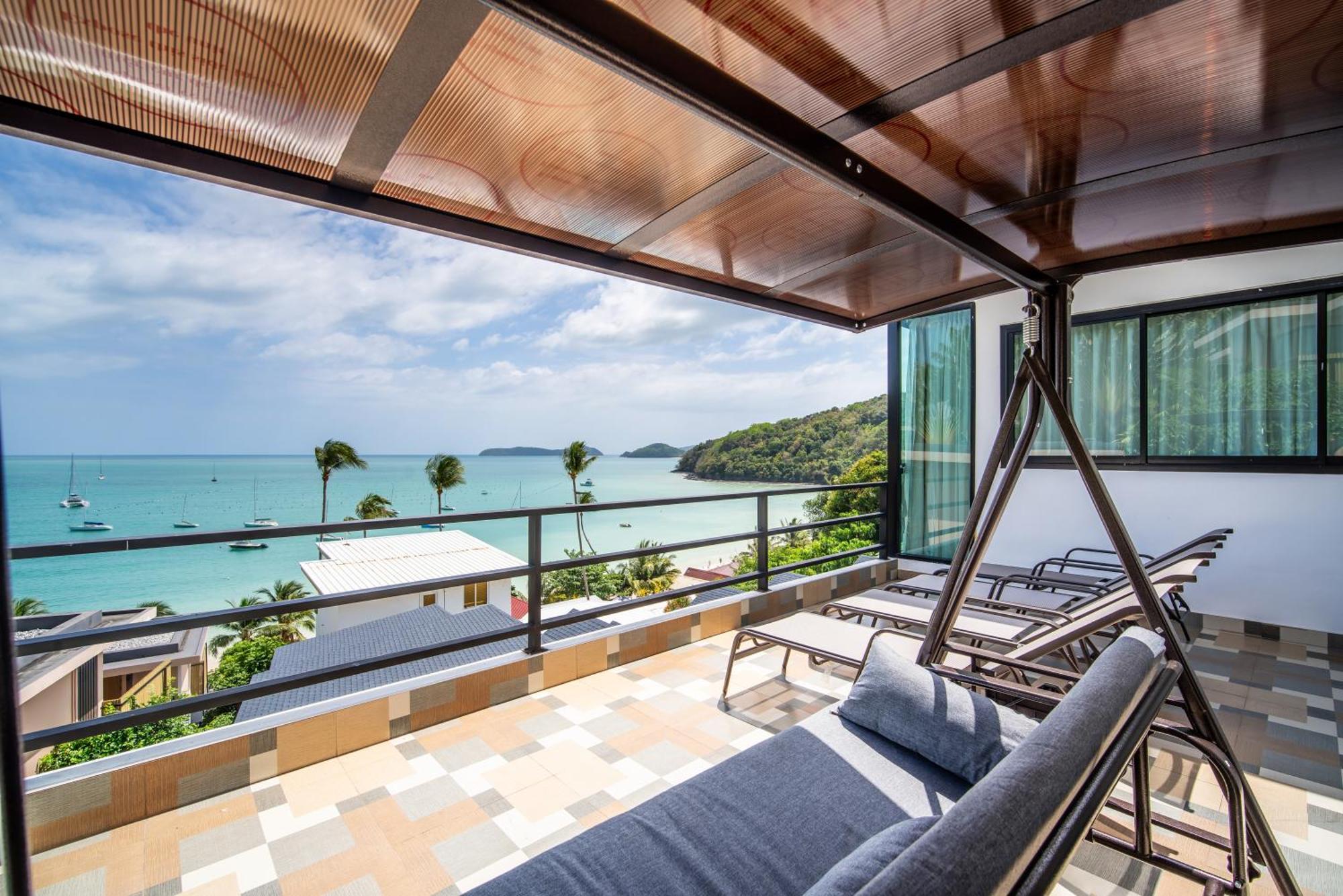 Mona Seaview Pool Villa Beach Front Aoyon Beach Ban Makham الغرفة الصورة
