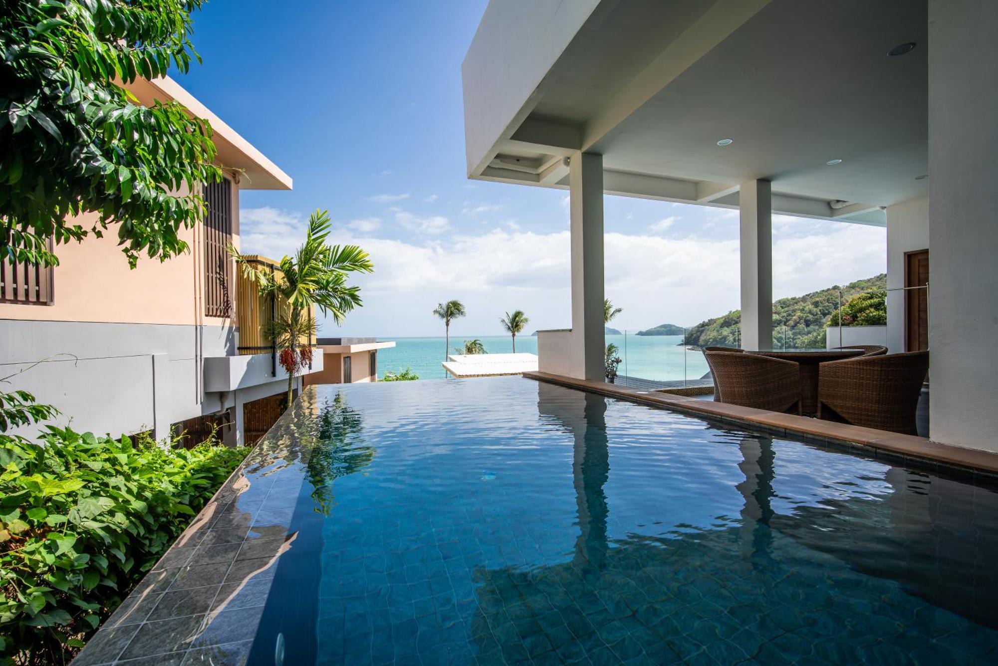 Mona Seaview Pool Villa Beach Front Aoyon Beach Ban Makham الغرفة الصورة