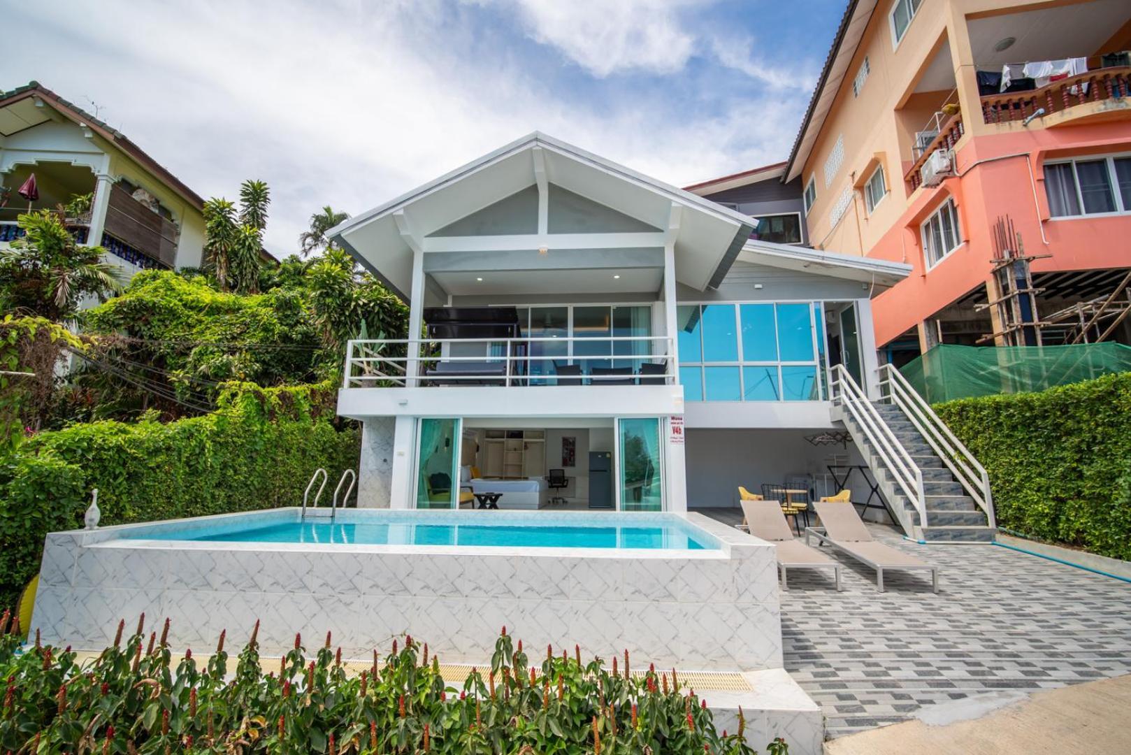 Mona Seaview Pool Villa Beach Front Aoyon Beach Ban Makham المظهر الخارجي الصورة